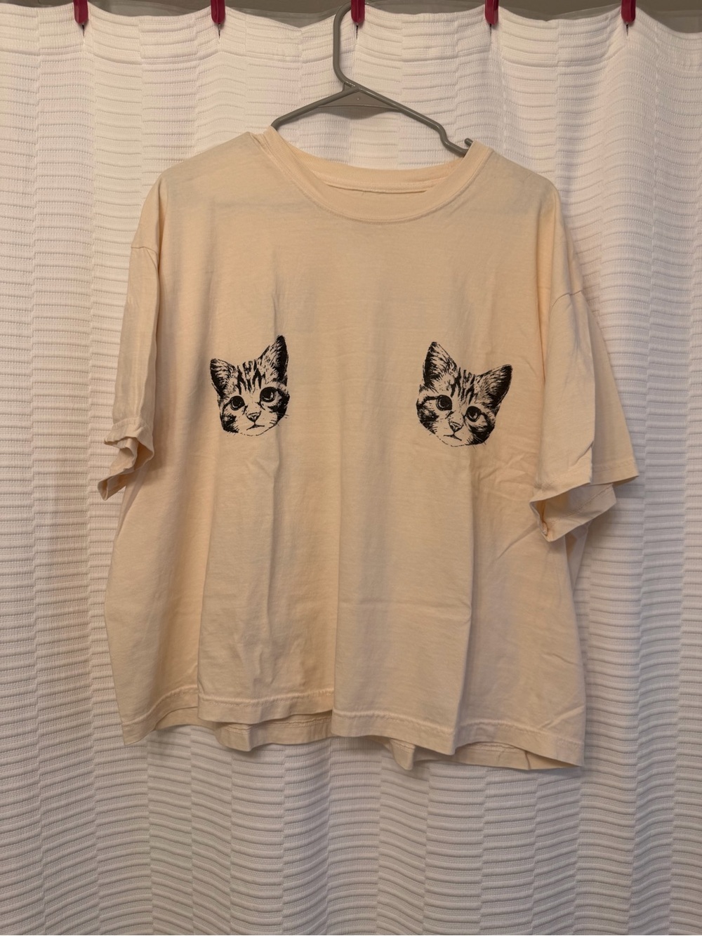 Dressed in Lala Show Me Your Kitties Tee in Neutral - Picture 3 of 8